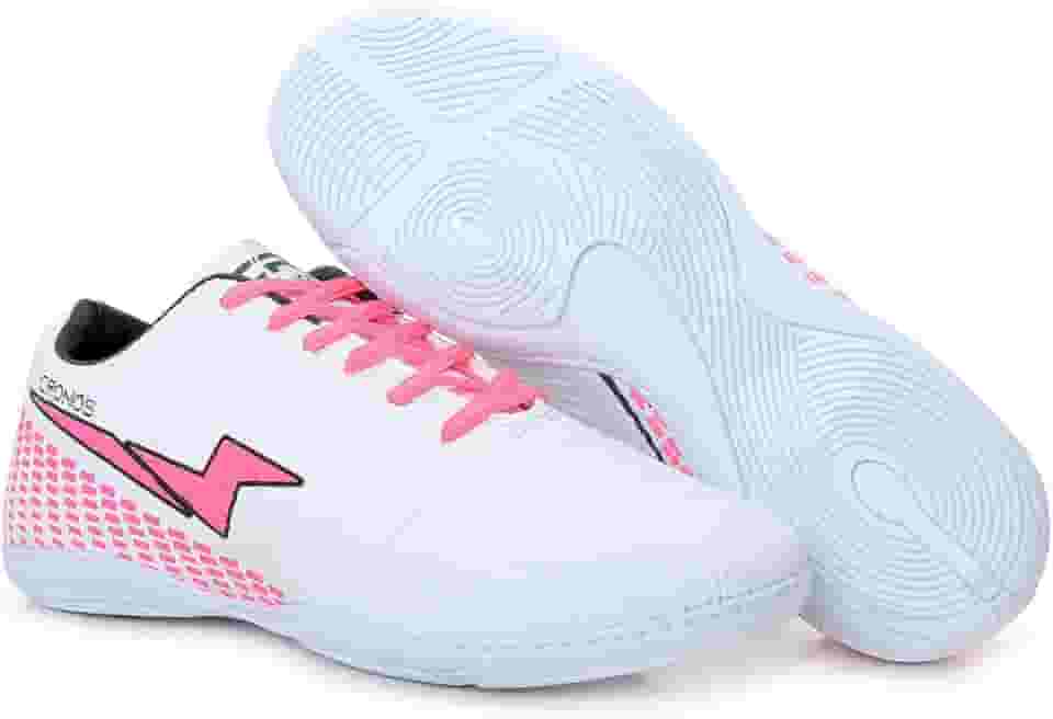 Tênis Futsal Quadra Cr Cronos Adulto Sola Costurada Masculino Feminino Confortáveç