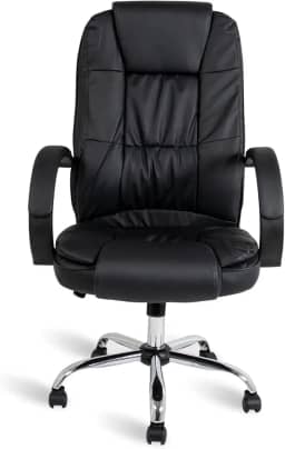 Cadeira de Escritório, Presidente, Healer, Johnson, Giratória - Preta