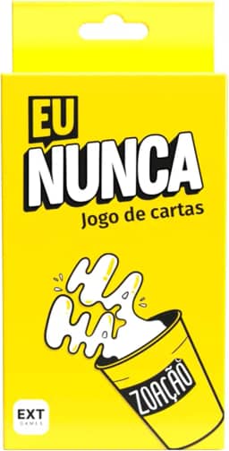 Jogo Eu Nunca Zoação, Jogo para Amigos, 2-10 jogadores