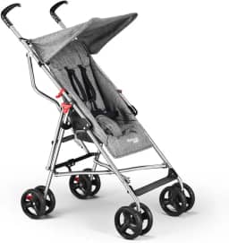 Carrinho Guarda-Chuva Pocket 15kg Cinza Multikids Baby - BB328