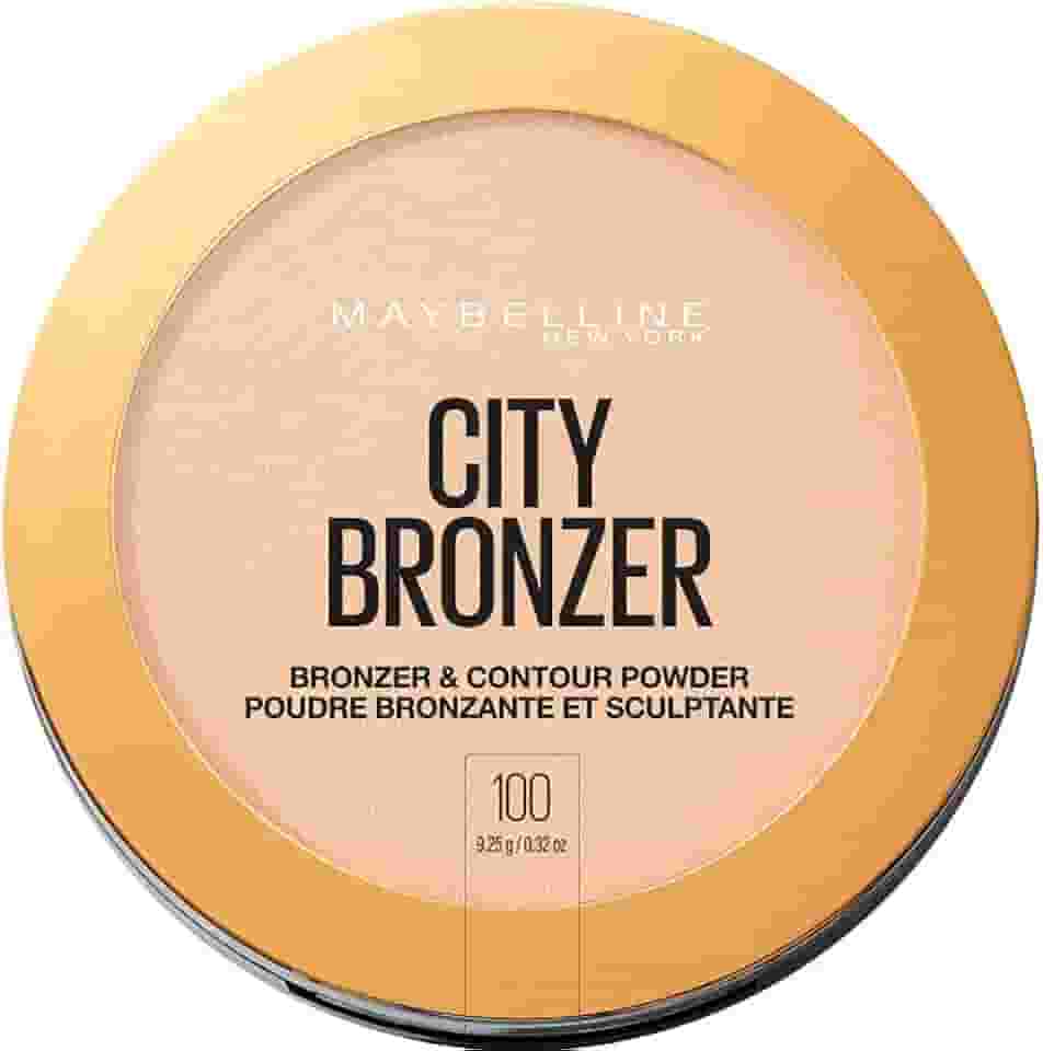 Pó Bronzeador Maybelline City Bronzer Contorno Facial Claro 100
