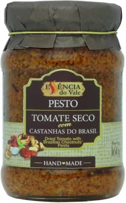 Pesto de Tomate Seco e Castanhas (Caju e do Pará) | 160g