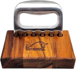 WOODBULL Garra de Urso Churrasco Alumínio 11cm