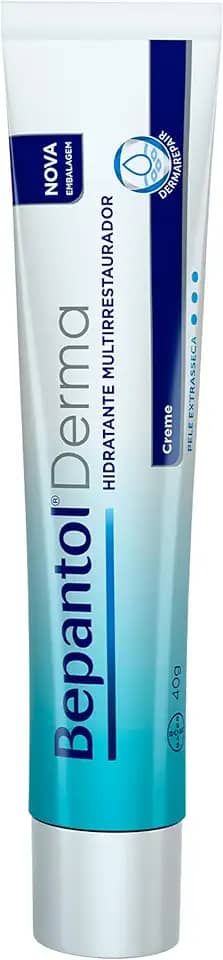 Bepantol Derma Hidratante Multirrestaurador, para Pele Seca e Extrasseca, 40g