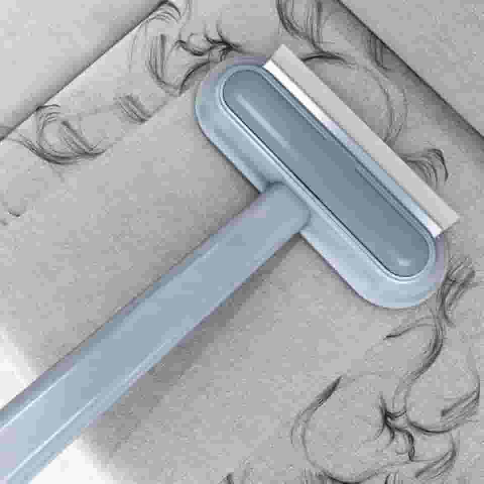 Escova Removedora de Pelos para Pets – 4 em 1 Multiuso, Limpeza de Cama, Sofá, Roupas e Carro – 45 cm