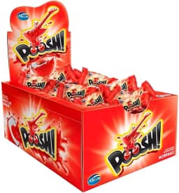 Chicle Poosh Morango 200g