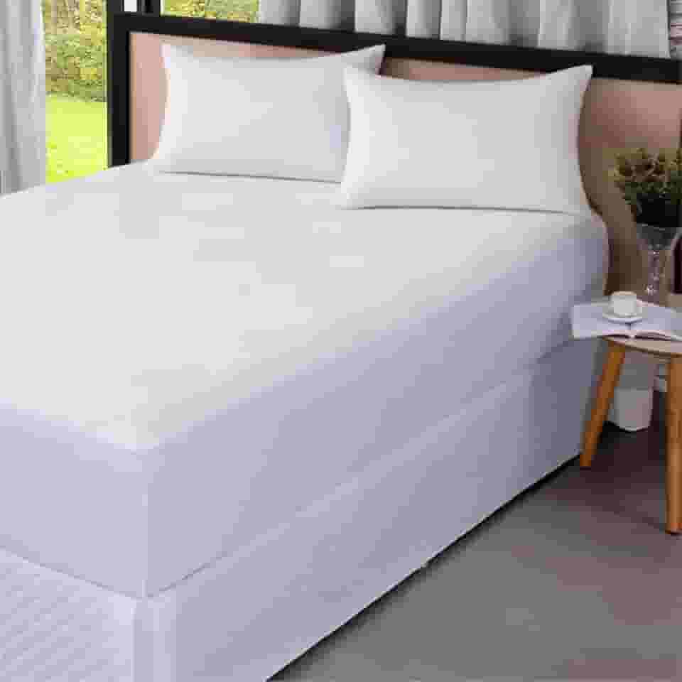 Protetor De Colchão Queen Impermeavel Tecido Jacquard com Lateral Adaptavel Protege Seu Colchão Respiravel e Antialergico