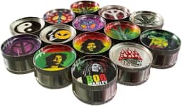 Dichavador Moedor Manual de Ervas e Sementes De Ferro Grande