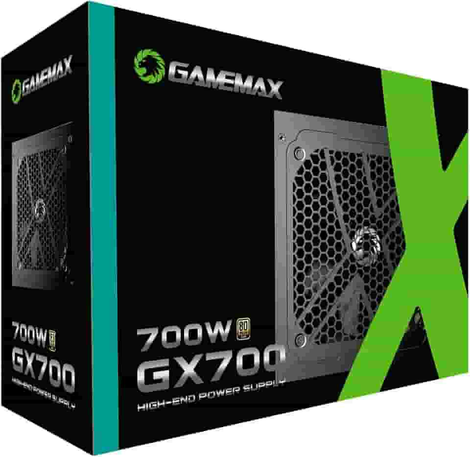 Fonte Gamemax Gx700 700w 80 Plus Gold Pfc Ativo Preta