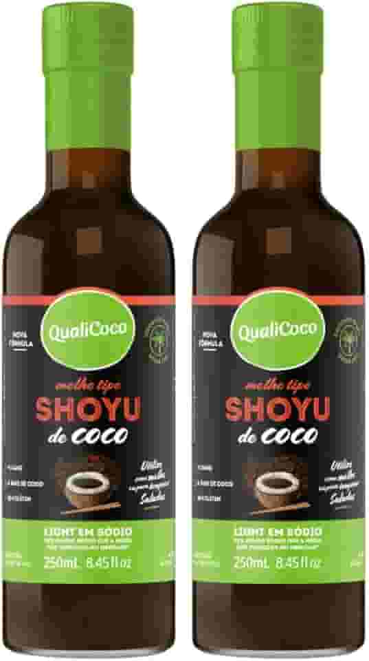 Kit Com 02 - Shoyu de Coco QualiCoco 250mL + 1 Vitamim C+