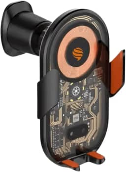 Suporte Veicular com carregamento por indução, sensor infravermelho garra automatica