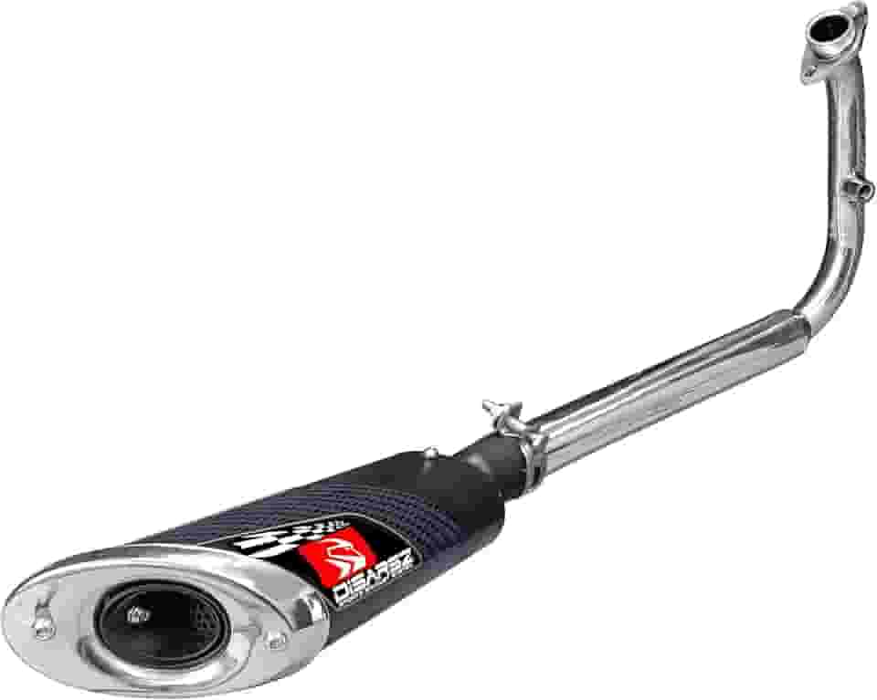 Escapamento Esportivo R15 Curva Inox Disarsz TAMPA CROMADA