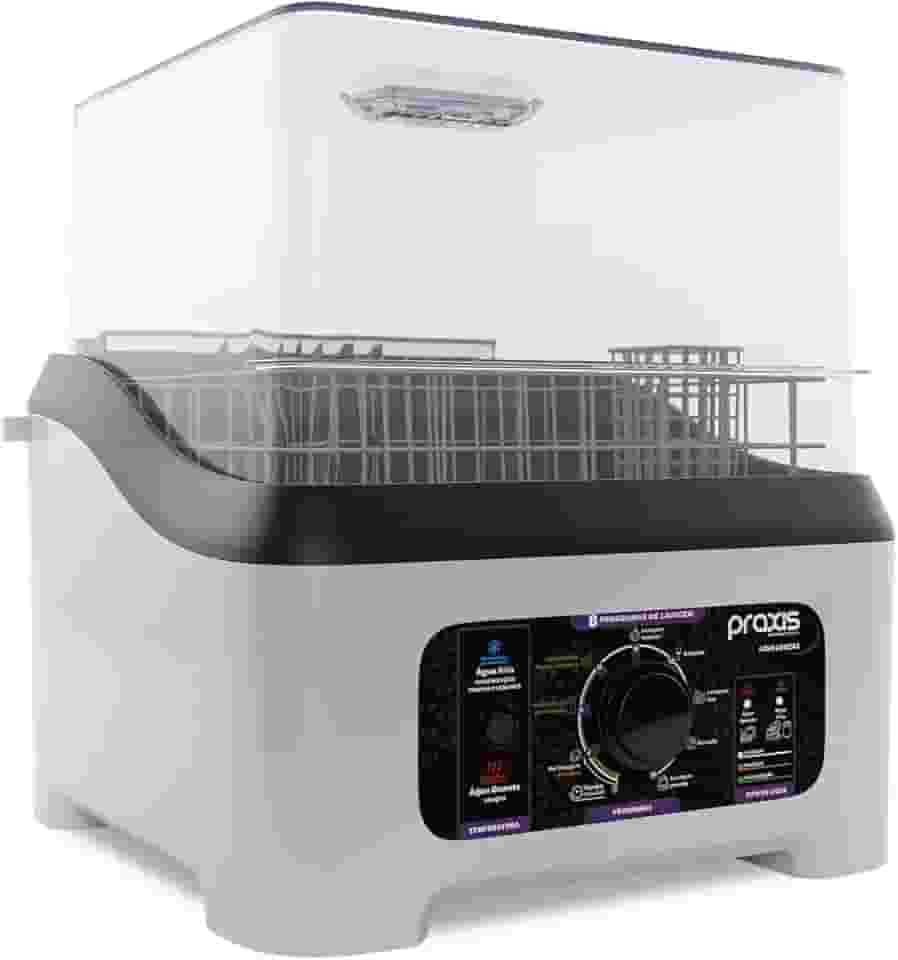 Praxis Lava Louça Portátil 3L 8 Programas de Lavagem 127v Branca