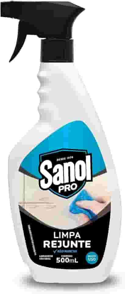 Limpa Rejunte, Sanol Pró, 1 litro, Azul