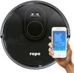 Robô Aspirador Ropo Glass 3 Preto