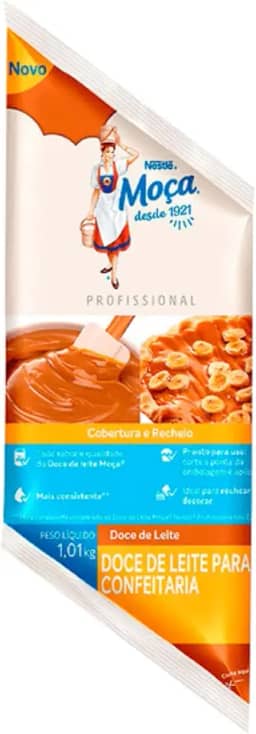 MOÇA Recheio de Doce de Leite 1,01kg