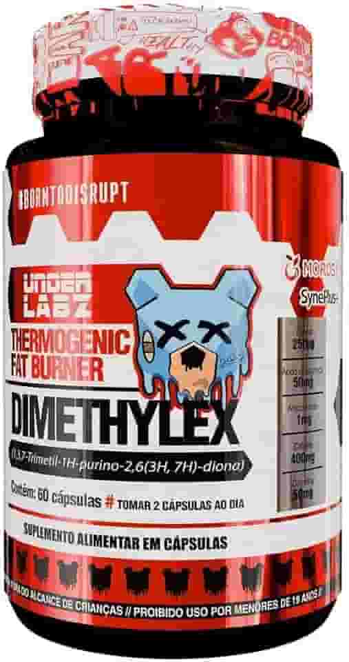 Dimethylex (60 capsulas - 30 Doses) Termogênico - Under Labz | Acelera o Metabolismo, Energia Prolongada, Foco – Fórmula Premium | Treinos intensos | Tecnologia Burn Matrix
