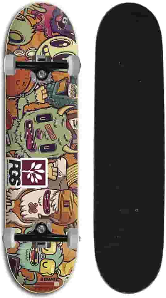 Skate Iniciante Completo Progress - PGS Monster Colors