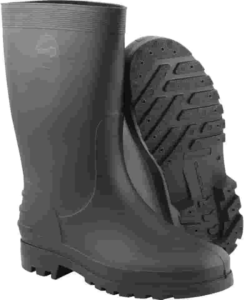 Nove 54, Bota Galocha em PVC, Cano Médio, Sem Forro, 35/36, preta