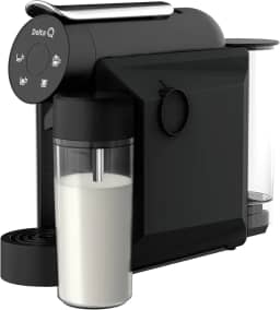 Cafeteira Espresso Cappuccino Mini Mikqool Preta, 220V Delta Q