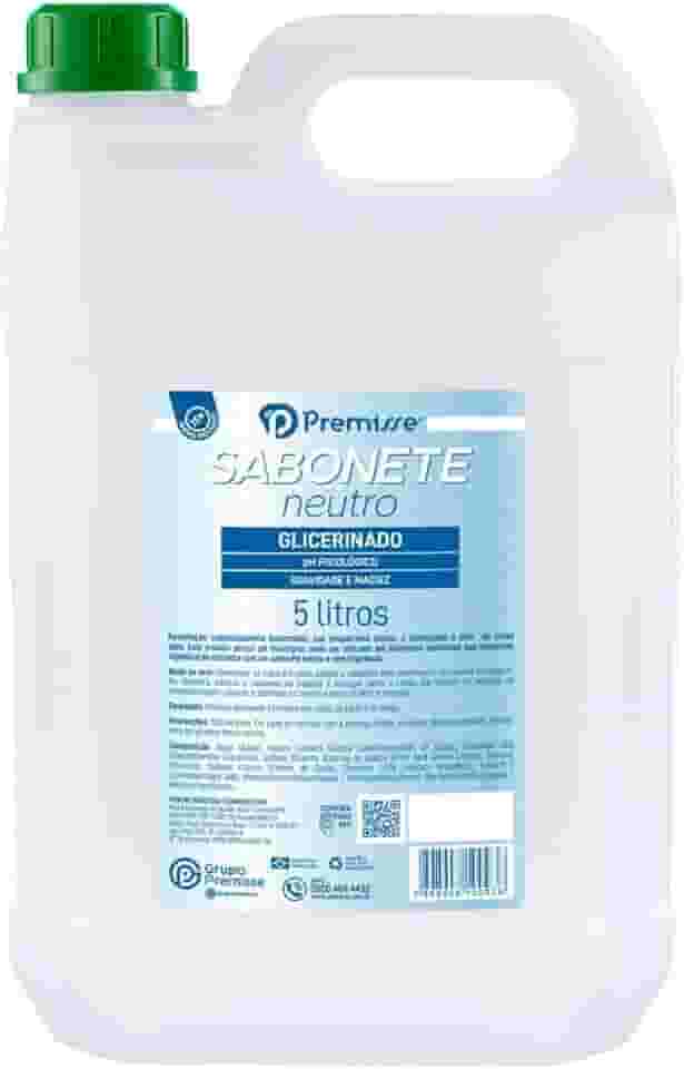 SABONETE LIQUIDO 5L GLICERINADO NEUTRO/UN/PREMISSE
