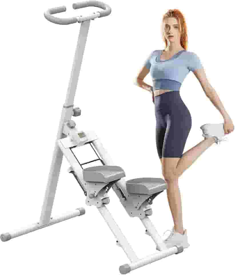 Healfith Stair Stepper Para Exercícios Em Academia Casa, Master Dobrável, Nova Versão De Máquina Escalada Vertical Treino Corpo Inteiro, Escada Com Capacidade Carga 136 Kg