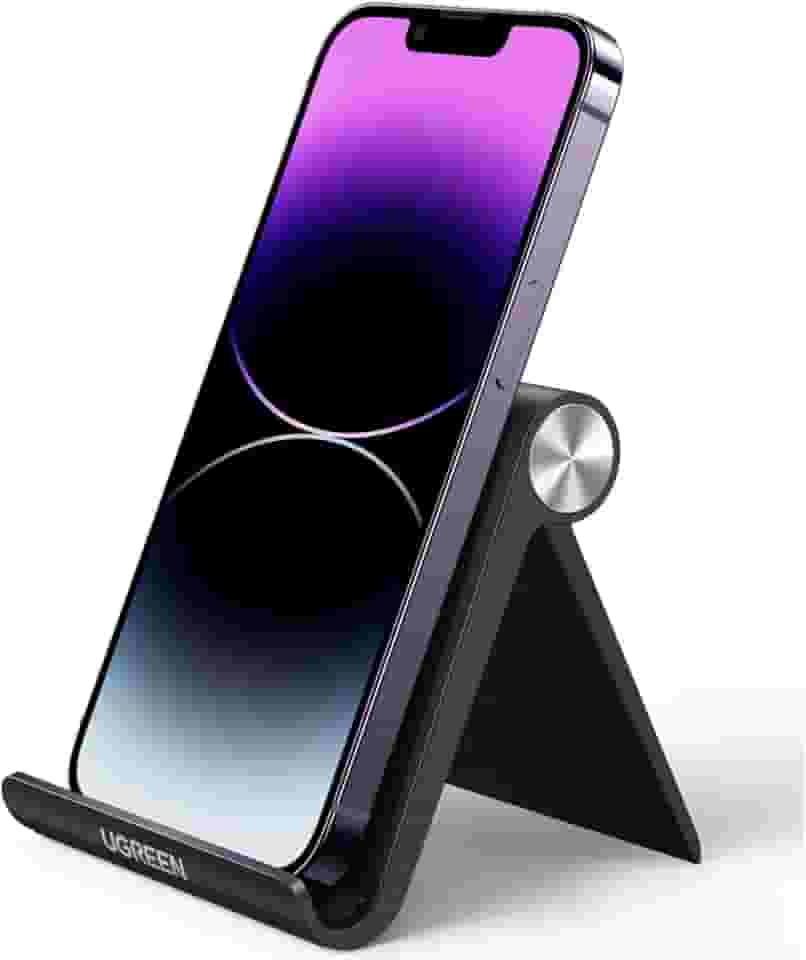 UGreen Suporte Celular Smartphone Tablet Movel Mesa Preto
