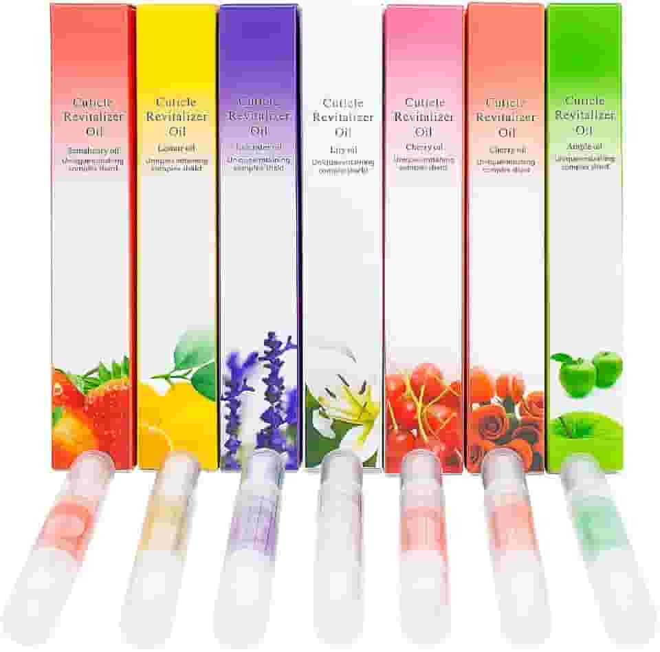 Kit 4 Canetas Óleo Hidratante Revitalizador para Cutículas e Unhas com Tratamento Eficaz Premium