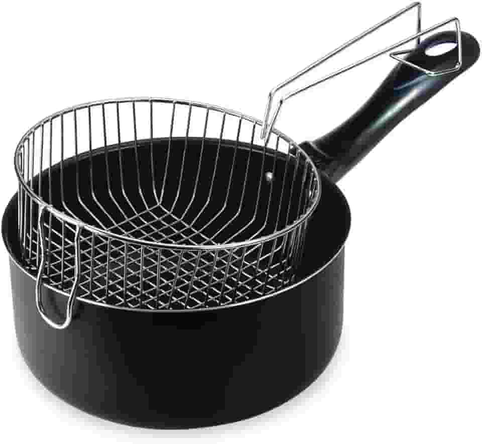 Frigideira Alta 20 Com Tela Alumínio Fortaleza Preto