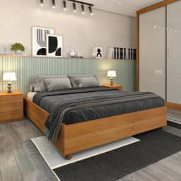 Cama Casal Mônaco Tcil Móveis Cinamomo