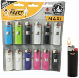 BIC Isqueiro Maxi Com12, multi-color