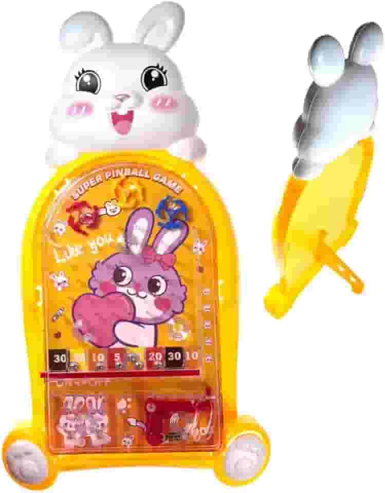 Jogo De Fliperama Pinball Brinquedo Coelho Presente divertido criança