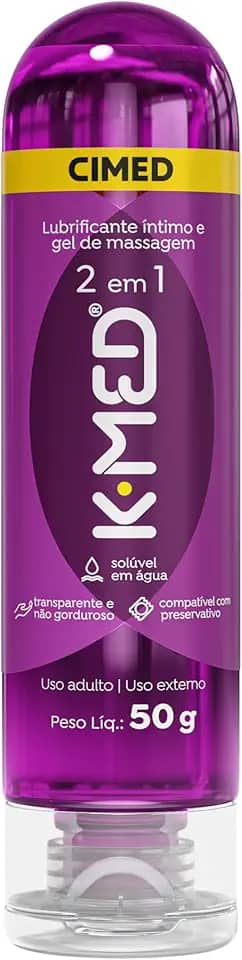 K-med 2 em 1 Lubrificante Íntimo e Gel de Massagem 50g