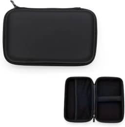 Estojo Transporte Case Bag Para Couro Sintético Transporte De Disco Rígido Organizador Carregadores Capa Porta