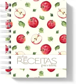 Caderno de Receitas – Minhas Receitas Favoritas (Maçã)