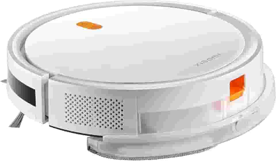 Xiaomi Robot Vacuum E5 Ventilador de sucção potente de 2000Pa, Bateria de 2600mAh, configurações de 3 níveis de potência de sucção, Branco