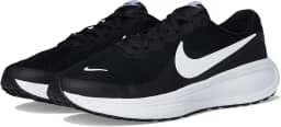 Tênis de corrida masculino Revolution 8 Road, Preto/branco e preto, 9.5 X-Wide