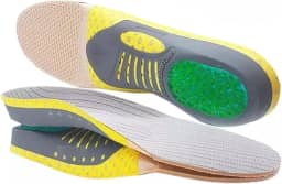 Palmilha Ortopédica FlySea para Esporão de Calcâneo e Fascite Plantar – Correção de Pisada (Pronada/Supinada), Conforto para Dor no Pé - Tamanhos 35 a 40