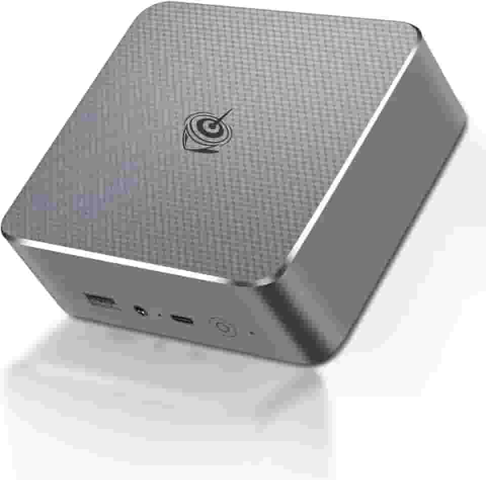 Beelink Mini PC EQR6, AMD Ryzen 5 6600H (6C/12T, até 4,5GHz), mini computador com SSD NVMe de 16 GB DDR5/500 GB, suporta tela dupla 4K/WiFi6/BT5.2/USB3.2/LAN Gigabit dupla