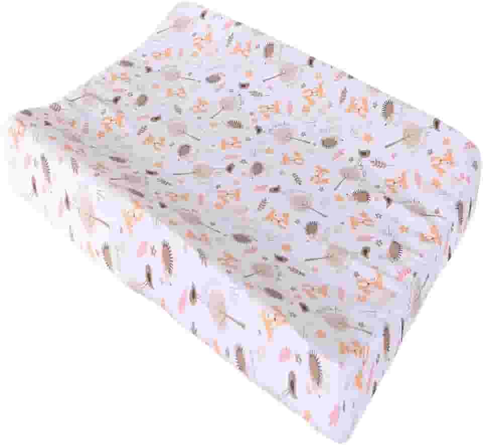 Trocador Anatômico Impermeável Troca Fralda Bebê Menino Menina para Cômoda e Berço (Fox)