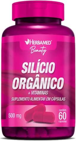 Silício Orgânico + Vitaminas - 60 Cápsulas - Herbamed, Herbamed