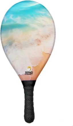 Raquete de Frescobol Profissional Fibra de Vidro Sand Court - Mar