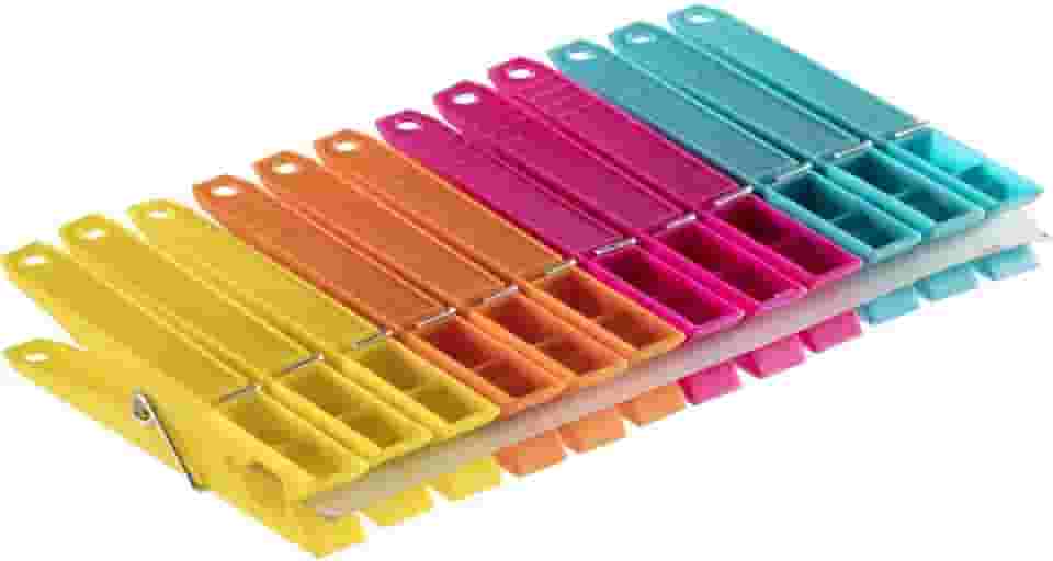 Prendedor de Roupa, Plástico, Super Big, Pacote com 12 Unidades, Paramount