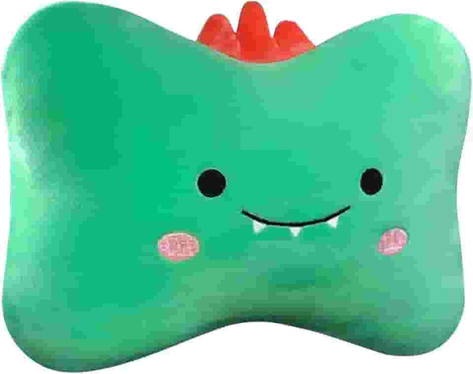 cabeça travesseiro carro - Travesseiro Apoio Pescoço - Travesseiro automático com arco borboleta, design ergonômico, forro removível e lavável, formato bonito para carros Junipi