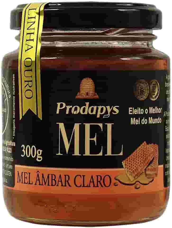 O Melhor Mel do Mundo Prodapys - Âmbar Claro - Pote de Vidro 300g + Super