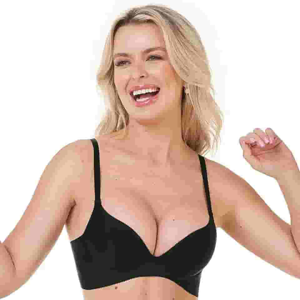 Sutiã Push Up Power Zee Rucci 0301-002 Tecnológico Corte à Laser