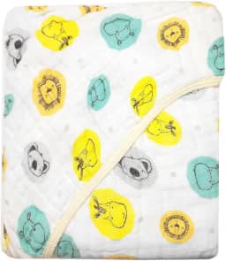 Toalha de banho soft especial Karinho c/capuz est. 80cm x 80cm - 01 un