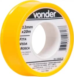 Vonder, Fita Veda-Rosca 12 Mm X 20 M.