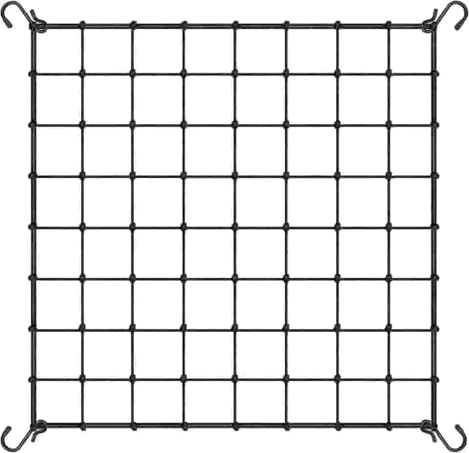 VIVOSUN 10 x 1,2 m Rede de treliça elástica com 4 ganchos para plantas trepadeiras, legumes, frutas e flores, 1 pacote