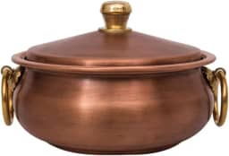 Conjunto de Panelas de Cobre para Delícias Culinárias em Casa, 16 cm de diâmetro